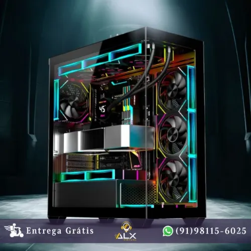 Gabinete Gamer Aquário Atx Torre - Cg-w6dy Kmex *ENTREGA GRÁTIS*