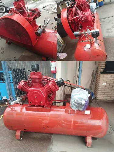 Vendo compressor 40 pés, reservatório 400 litros. Com laudo do tanque ok.