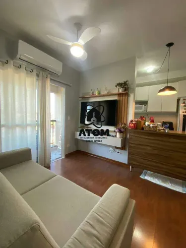 Apartamento com sacada e 2 dormitórios à venda em Taubaté.