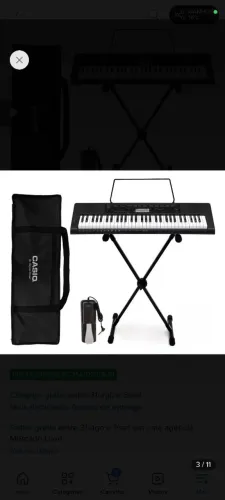 Teclado Cássio CTK-3500