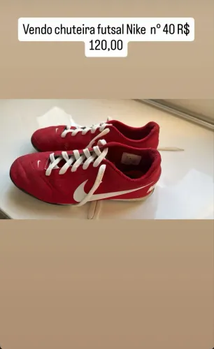 Chuteira Nike futsal