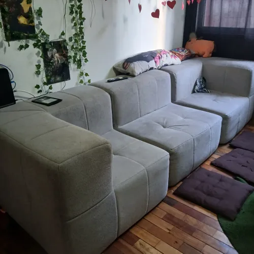 Sofá Modular 3 lugares 258cm