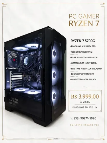 PC GAMER RYZEN 7