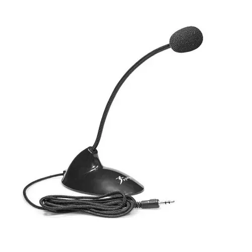 MICROFONE DE MESA COM HASTE FLEXÍVEL P2 MI-02 LEHMOX