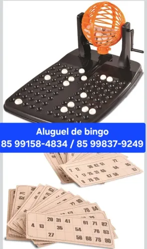 Aluguel de bingo