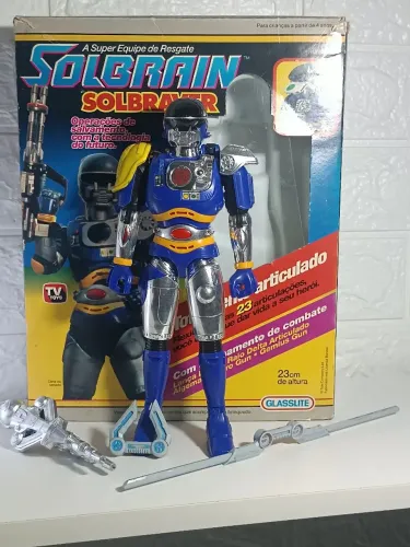Boneco Solbrain Solbraver Glasslite com Caixa 