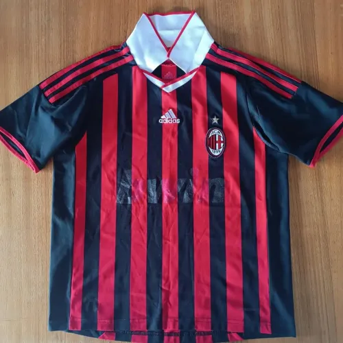 camisa original 2009 milan adidas 12 anos tamanho infantil 2010