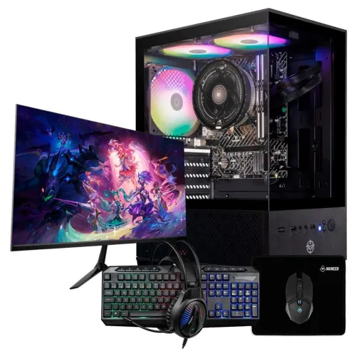 PC Ryzen 5 5600GT + 16GB RAM + Monitor 180Hz ? Completo