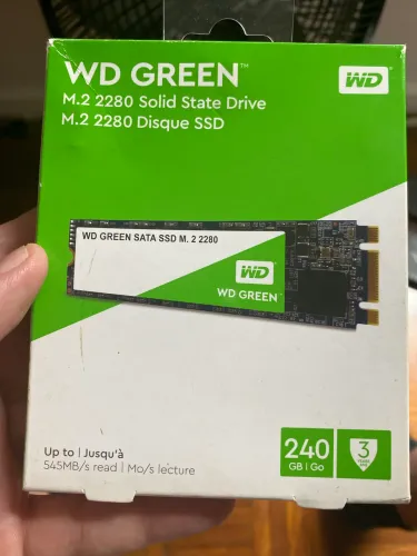 SSD M2 2280 WD GREEN