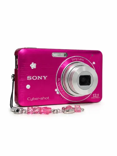 câmera sony cybershot dsc-w310 rosa
