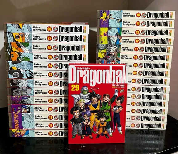 Dragon ball edição definitiva panini capa dura