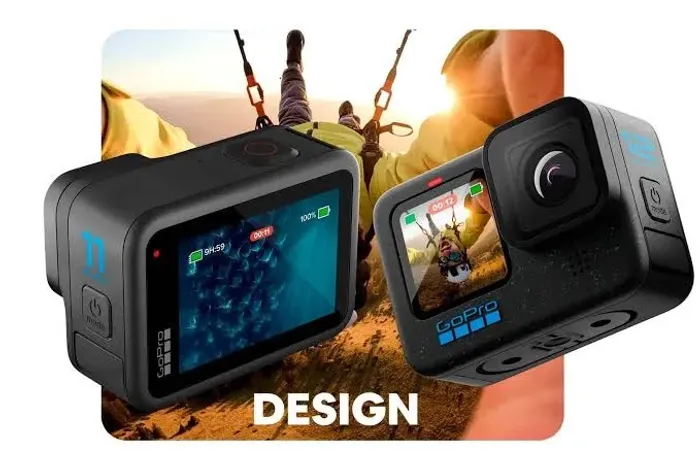 Go Pro 12 com carregador de baterias e 2 a mais