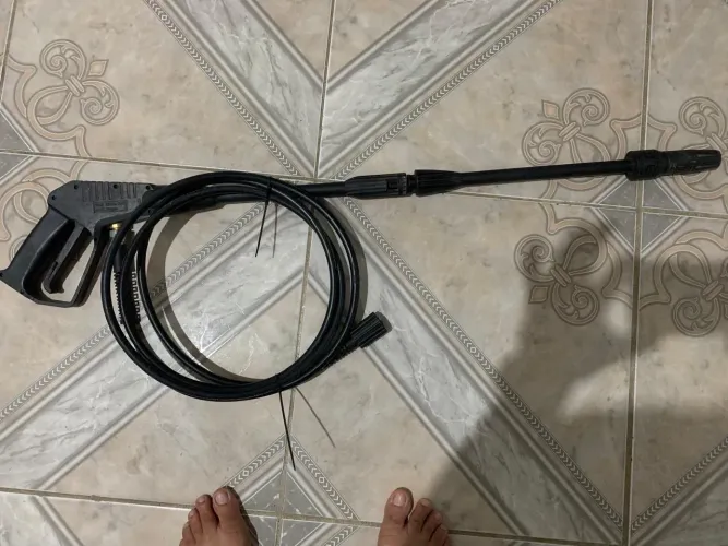 Mangueira de lava jato com pistola