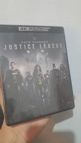 Blu Ray 4k (LACRADO) Liga da Justiça de Zack Snyder (Snyder Cut)