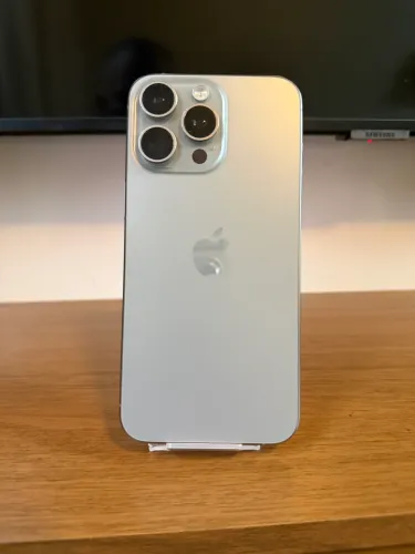 iPhone 15 Pro Max 1TB - Titânio Natural | Original | Impecável
