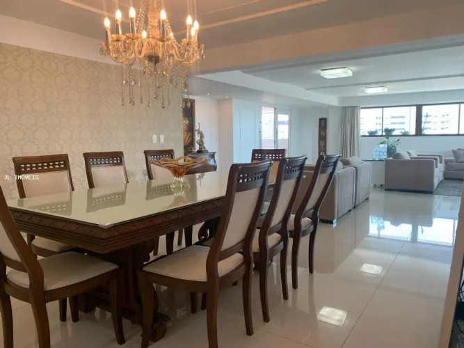 Apartamento para Venda em Natal, Petrópolis, 5 dormitórios, 5 suítes, 6 banheiros, 4 vagas