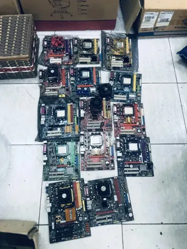 Lote Com 17 Placas Mãe Desktop Amd 