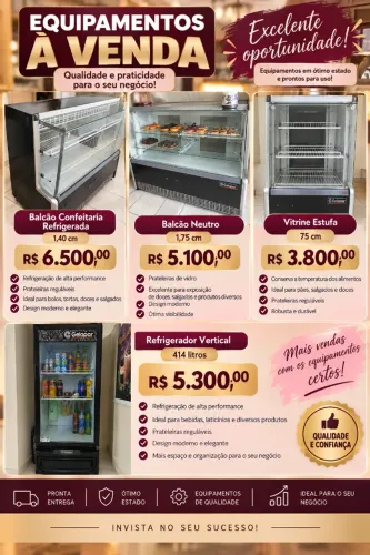 Equipamentos comércio