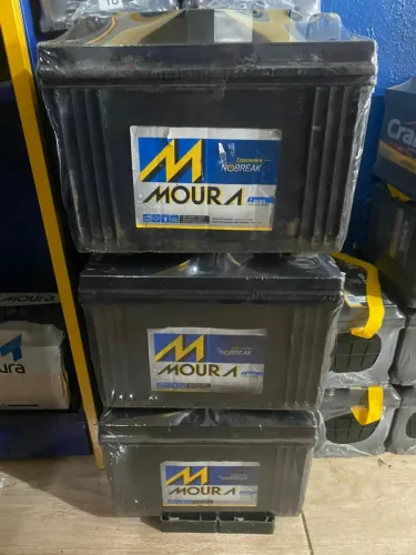Bateria Moura estacionária 105 amperes (NOVA)