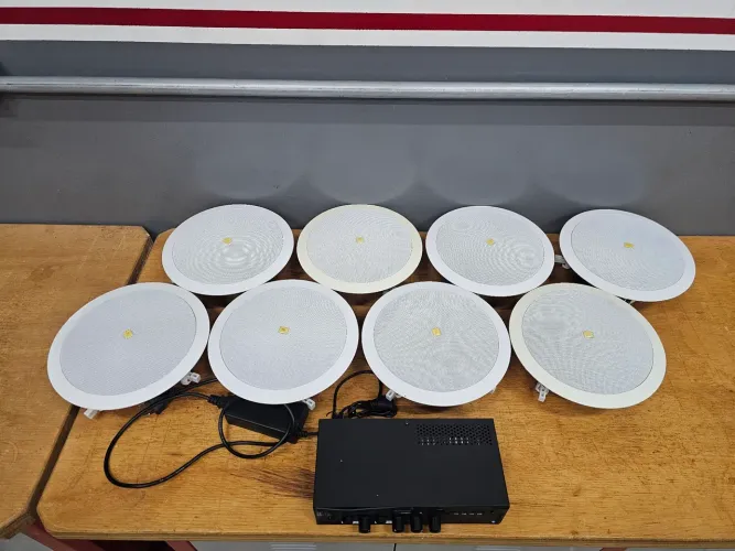 KIT SOM AMBIENTE COMPLETO JBL + AMPLIFICADOR ORION