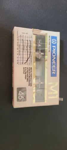 Fita cassete Pioneer M 1 lacrada