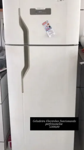 Geladeira Electrolux frost free branca