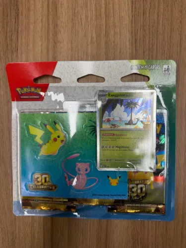 Blister triplo pokemon 30 anos