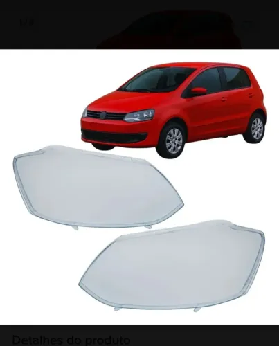 Par de lentes farol fox 2010/11/12/13/14