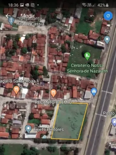 Lote Terreno à Venda C/4800m² Beira Pista BR 230 80,00x60,00