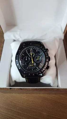 Relogio Modelo Omega Dark Side the Moon