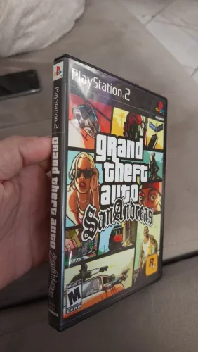 Jogo GTA SAN ANDREAS de PS2 ORIGINAL!!!