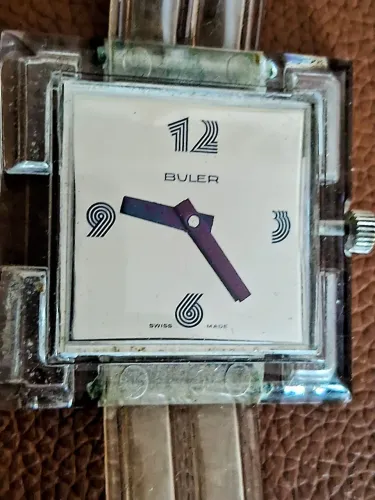 Relógio suíço masculino Buler a corda