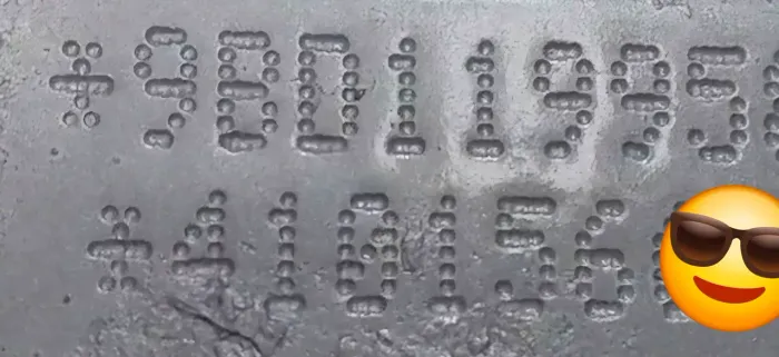 Produto para limpar numero motor e chassi 