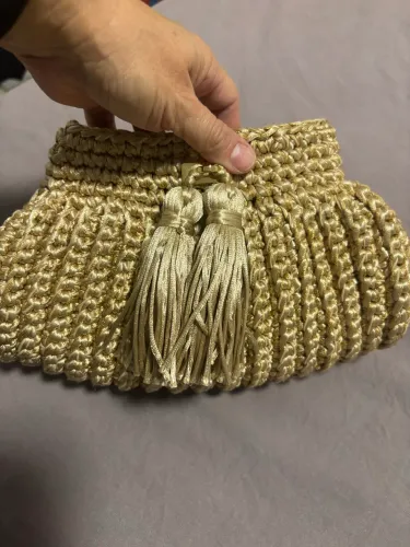 Bolsa crochê Catarina Mina
