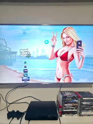 Vendo PS3 Completo - Bloqueado, Original, Único Dono!