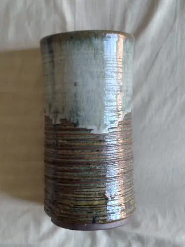 Vaso japonês  de cerâmica 
