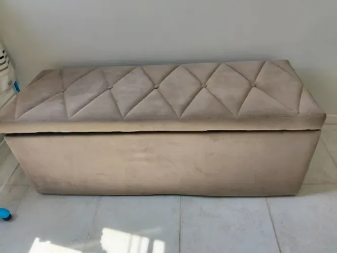 Puf Bau para cama de casal