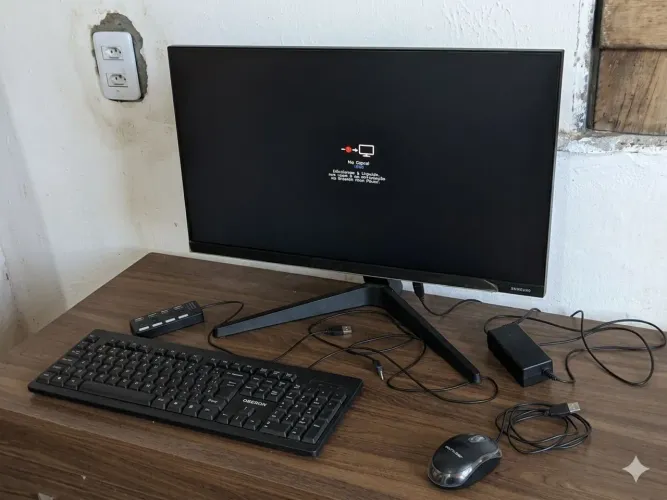 Kit Gamer Completo - MonitorGamer+Teclado+Mouse+SmartHub