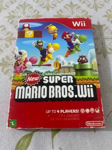 Jogo New Super Mario Bros. Wii Nintendo 2009 Original
