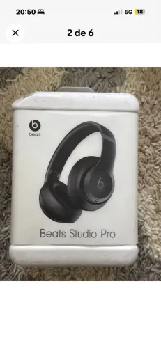 Fone de ouvido Beats Studio pro (novo) 