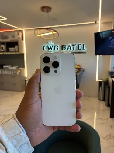 iPhone 16 Pro 128GB Branco 90% - Loja Fisica