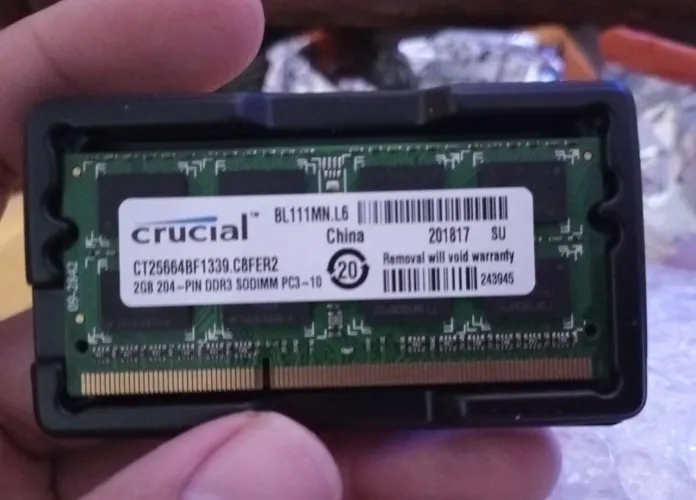 4gb (2x2) memoria Ram- SODIMM.