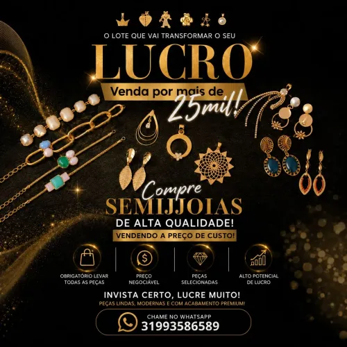 Semijoias da loja que fechei! Valor negociavel! Atacado / preço de custo!