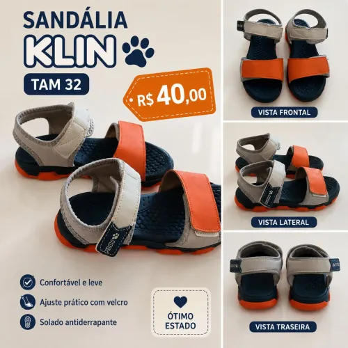 Vendo sandália Klin