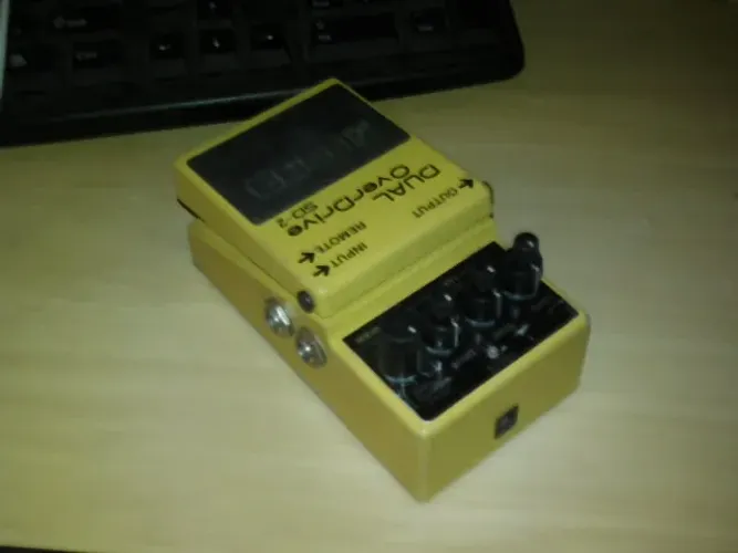 Pedal Boss Dual Overdrive SD-2 raro excelente estado todo original