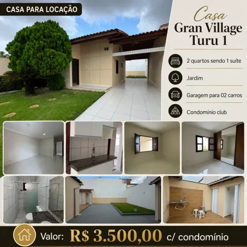 Imóvel para aluguel possui 100 metros quadrados com 2 quartos em Turu - São Luís - MA