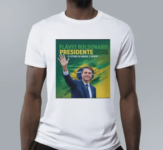 Camisas Flávio Bolsonaro 