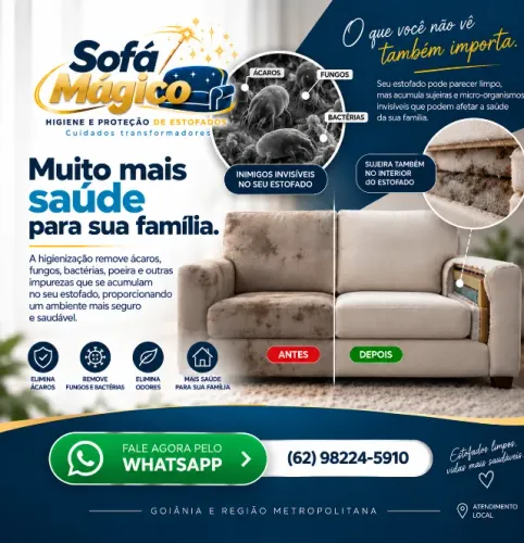 Limpeza de Sofá