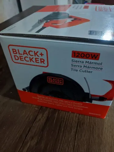 Serra mármore Black+Decker 1200w 220v