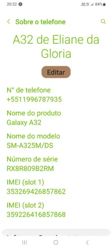 Celular em bom estado